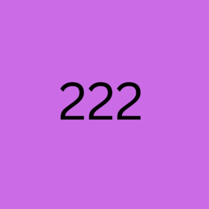 222 angel number meaning