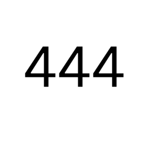 444 angel number